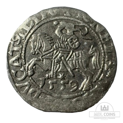 1559 metų Žygimanto Augusto 1/2 grašio