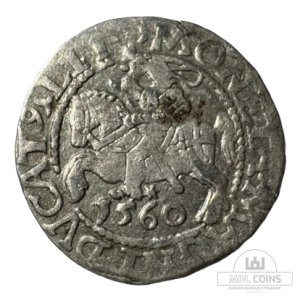 1560 metų Žygimanto Augusto 1/2 grašio