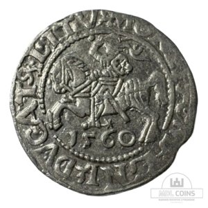 1560 metų Žygimanto Augusto 1/2 grašio