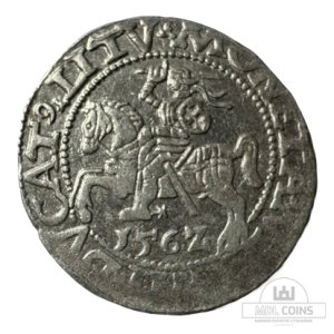 1562 metų Žygimanto Augusto 1/2 grašio