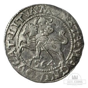 1564 metų Žygimanto Augusto 1/2 grašio