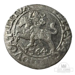 1564 metų Žygimanto Augusto 1/2 grašio