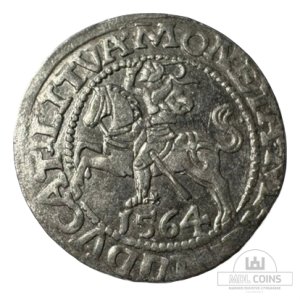 1564 metų Žygimanto Augusto 1/2 grašio