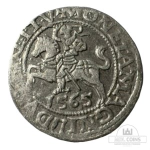 1565 metų Žygimanto Augusto 1/2 grašio