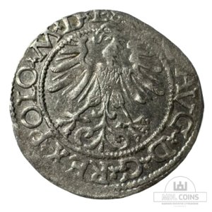 Alternative view of 1565 metų Žygimanto Augusto 1/2 grašio