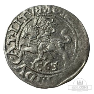 1565 metų Žygimanto Augusto 1/2 grašio