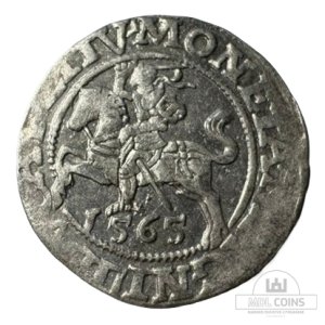 1565 metų Žygimanto Augusto 1/2 grašio
