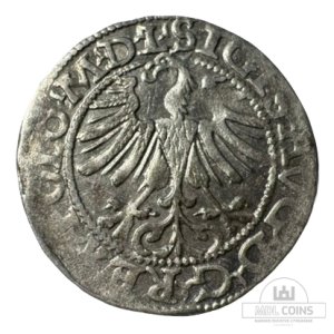 Alternative view of 1565 metų Žygimanto Augusto 1/2 grašio