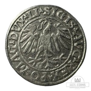 Alternative view of 1547 metų Žygimanto Augusto 1/2 grašio