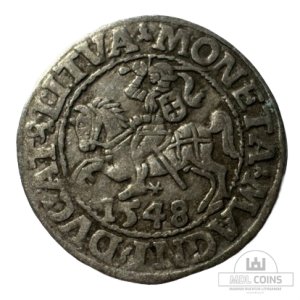 1548 metų Žygimanto Augusto 1/2 grašio – (Sesija Nr.96 – Pabaiga 20260604 – 22.06 val. + 2 min. „Anti-sniping”)