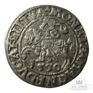 1550 metų Žygimanto Augusto 1/2 grašio