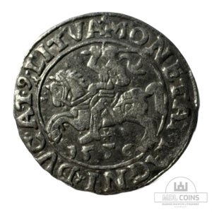 1556 metų Žygimanto Augusto 1/2 grašio