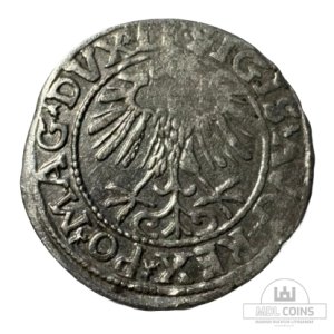 Alternative view of 1557 metų Žygimanto Augusto 1/2 grašio