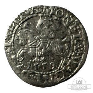 1559 metų Žygimanto Augusto 1/2 grašio