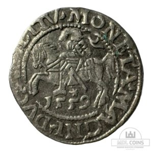 1559 metų Žygimanto Augusto 1/2 grašio
