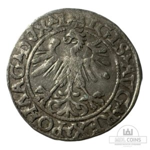Alternative view of 1560 metų Žygimanto Augusto 1/2 grašio