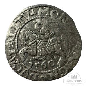 1560 metų Žygimanto Augusto 1/2 grašio