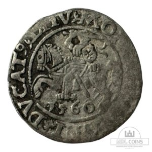 1560 metų Žygimanto Augusto 1/2 grašio