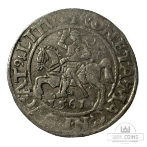 1561 metų Žygimanto Augusto 1/2 grašio