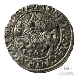 1561 metų Žygimanto Augusto 1/2 grašio