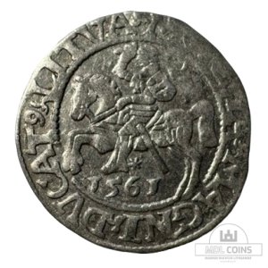 1561 metų Žygimanto Augusto 1/2 grašio – (Sesija Nr.95 – Pabaiga 20260525 – 22.24 val. + 2 min. „Anti-sniping”)