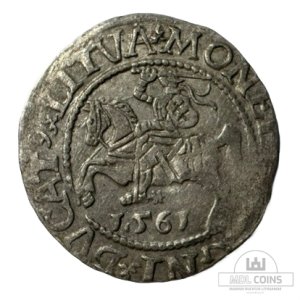 1561 metų Žygimanto Augusto 1/2 grašio