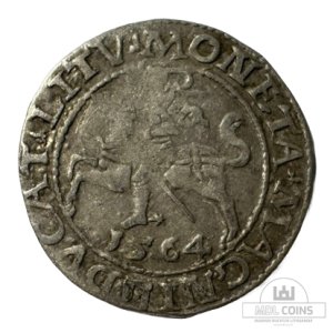 1564 metų Žygimanto Augusto 1/2 grašio