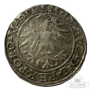 Alternative view of 1564 metų Žygimanto Augusto 1/2 grašio