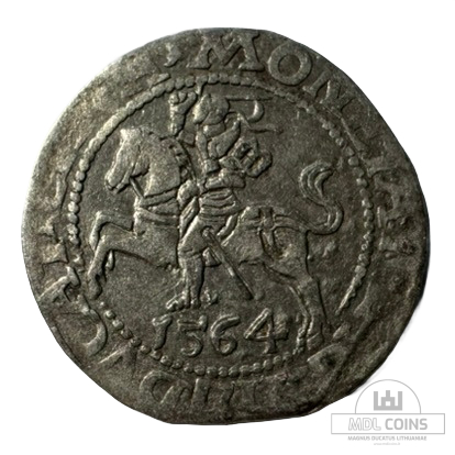 1564 metų Žygimanto Augusto 1/2 grašio