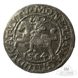 1564 metų Žygimanto Augusto 1/2 grašio