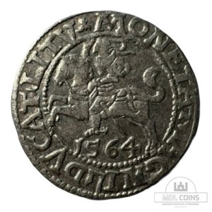 1564 metų Žygimanto Augusto 1/2 grašio
