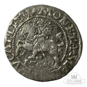 1565 metų Žygimanto Augusto 1/2 grašio
