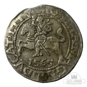 1565 metų Žygimanto Augusto 1/2 grašio