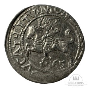 1565 metų Žygimanto Augusto 1/2 grašio
