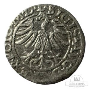 Alternative view of 1565 metų Žygimanto Augusto 1/2 grašio
