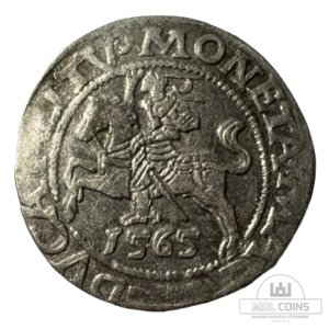 1565 metų Žygimanto Augusto 1/2 grašio