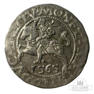 1565 metų Žygimanto Augusto 1/2 grašio