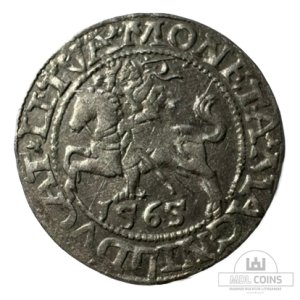 1565 metų Žygimanto Augusto 1/2 grašio