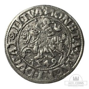1549 metų Žygimanto Augusto 1/2 grašio
