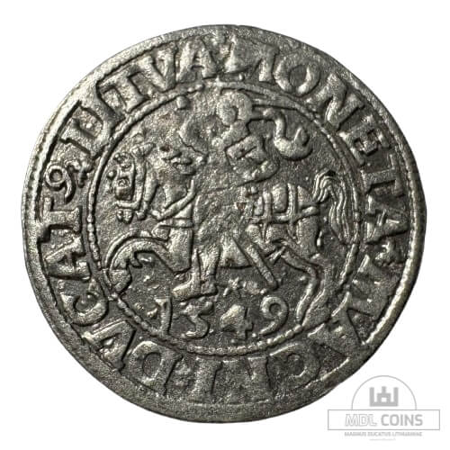 1549 metų Žygimanto Augusto 1/2 grašio