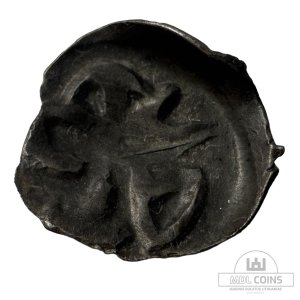 1396-1401 metų Vytauto Didžiojo 1/2 grašio - "PECHIAT" - 6V tipas