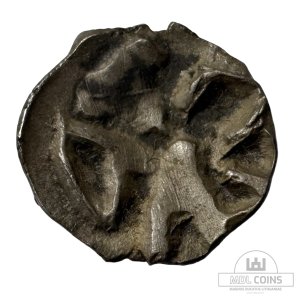 1396-1401 metų Vytauto Didžiojo 1/2 grašio - "PECHIAT" - 6V tipas