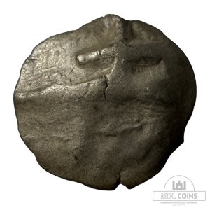Alternative view of 1396-1401 metų Vytauto Didžiojo 1/2 grašio - "PECHIAT" - 6V tipas