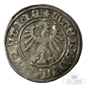 Alternative view of 1501-1506 metų Aleksandro Jogailaičio 1/2 grašio - Gotika